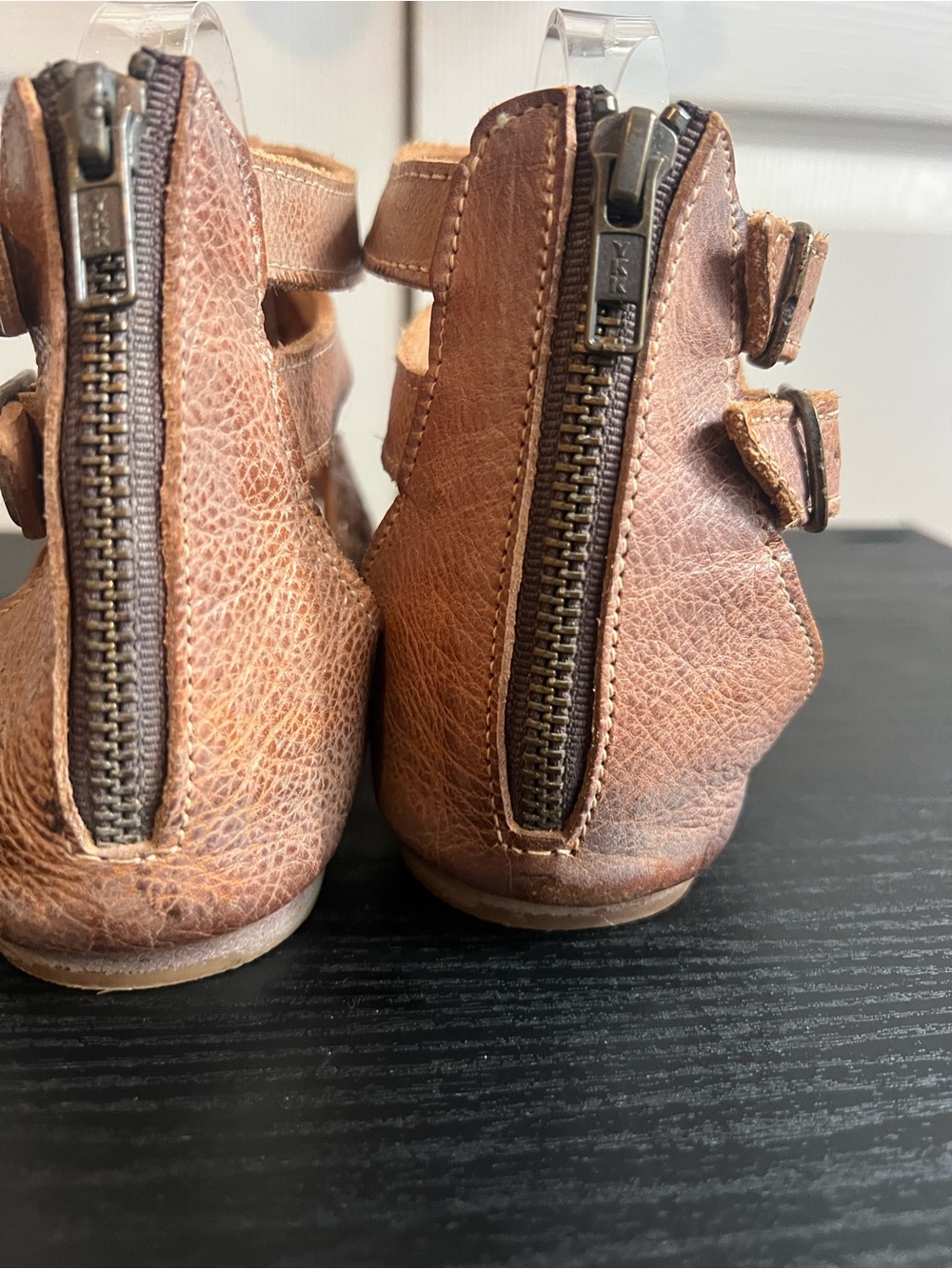 Bed Stu Leather Capriana Tan Sandals Size 8.5 - Picture 9 of 16